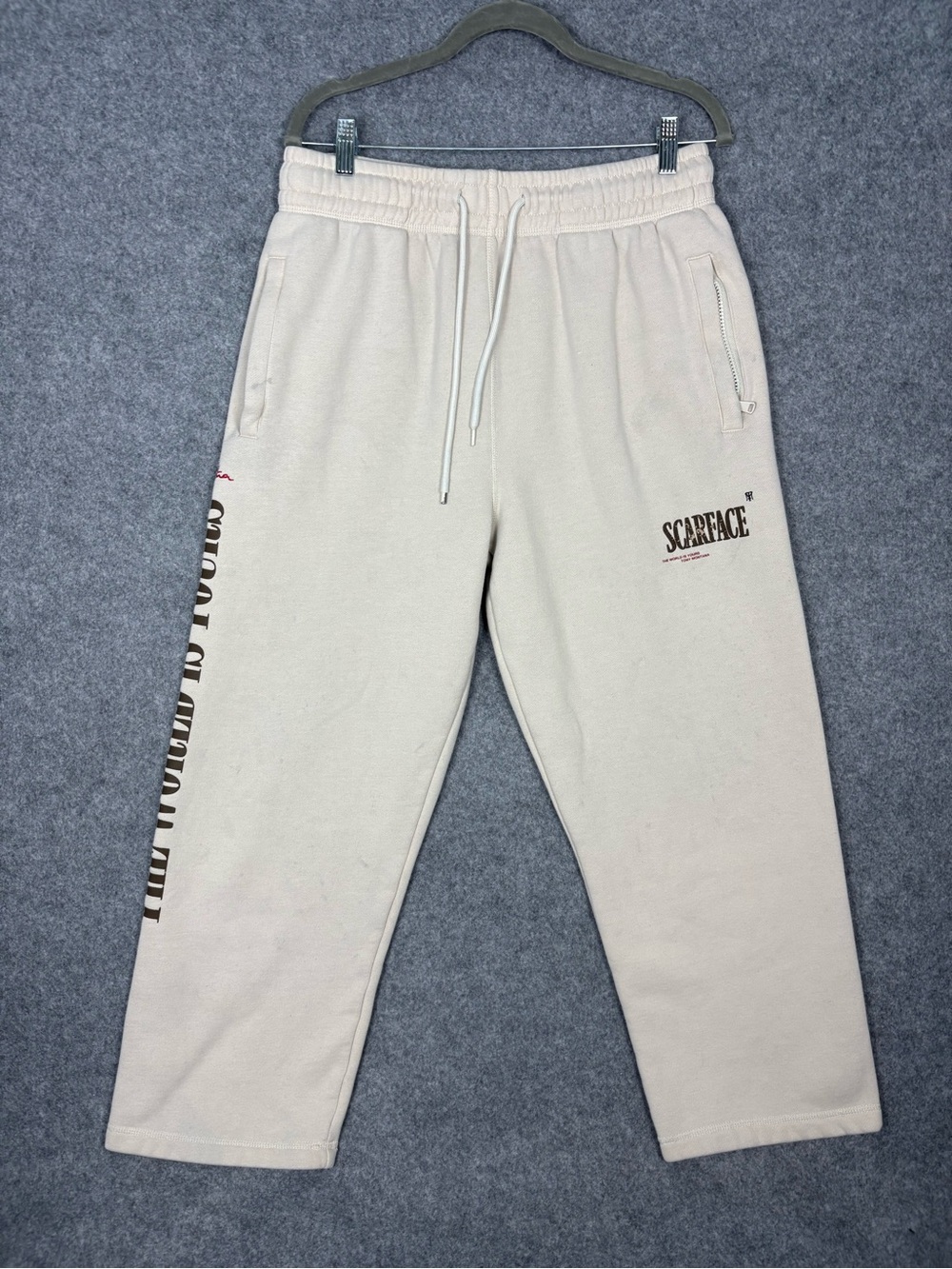 Scarface x Shoe Palace The World Is Yours Sweatpants Large